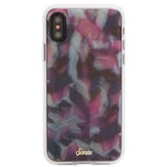 Sonix Tortoise Pink Print iPhone X Cell Phone Case - Picture 9 of 10